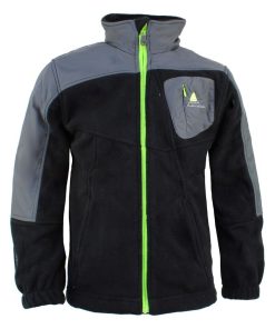 Blouson polaire garçon ECELIK - Noir Noir