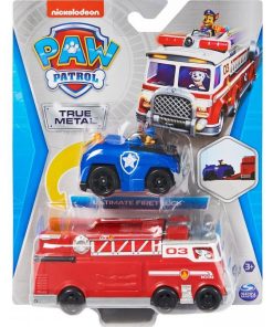 Pack Camion De Pompiers True Metal La Pat' Patrouille - N/A