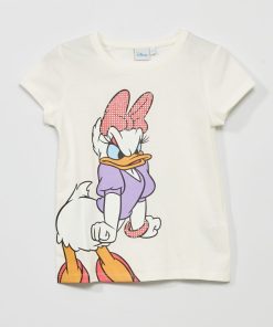 T-shirt de 'DS' manches courtes - Blanc