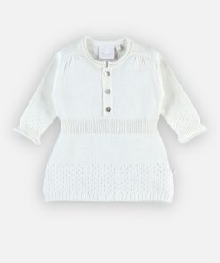 Pl PRINCESS LOLITA ROBE TRICOT - Blanc