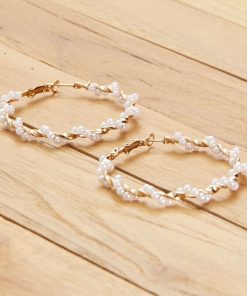 Boucles d'oreilles créoles - Doré