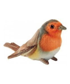 Oiseau Rouge Gorge 14cm 'Hansa' - Orange