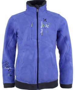 Blouson polaire fille FARIL - Bleu
