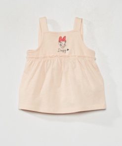 Débardeur imprimé 'Daisy' - Rose