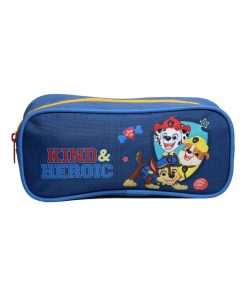BAGTROTTER Trousse scolaire rectangulaire Pat'Patrouille Bleue - Bleu