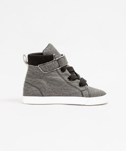 Baskets Montantes Grises - Gris