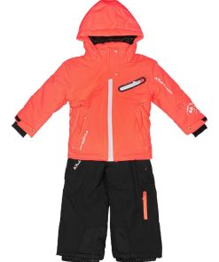 Ensemble de ski fille GASTEC - Orange corail