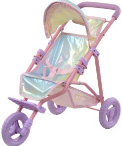 Olivia's Little World Par Teamson Kids Dreamland Landau Poussette Jouet Pour Poupées avec Rangement - N/A