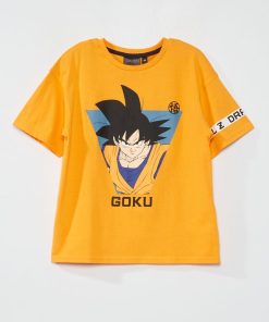 T-shirt 'Dragon Ball Z' à col rond - orange