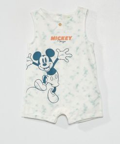 Barboteuse tie and dye 'Mickey Mouse' - Bleu 'Mickey'