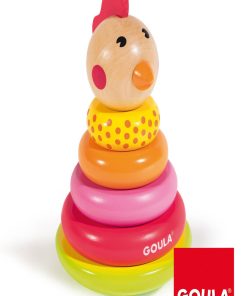 Pyramide en bois Poule - N/A