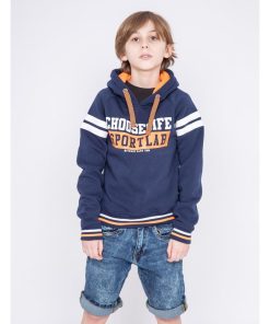 Sweat capuche WONDER-J - Bleu marine
