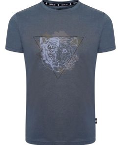 Dare 2B - T-shirt GO BEYOND - Bleu Gris