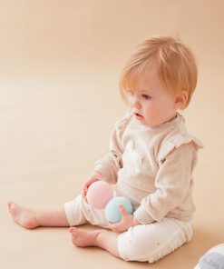 Set pull + jogging, beige/blanc - Blanc
