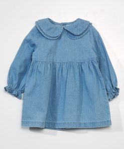 Robe en jean - Bleu