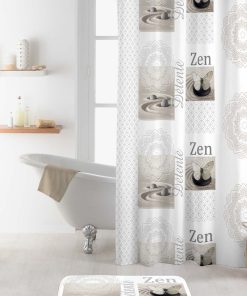 Rideau de douche Modele Balaji - Beige