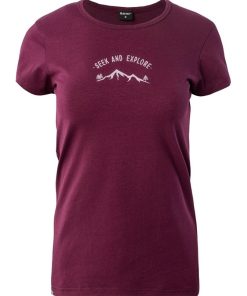 Hi-Tec - T-shirt LADY VANDRA - Violet foncé
