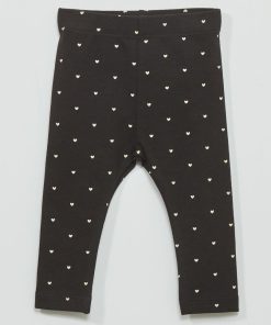 Legging long fantaisie - Noir