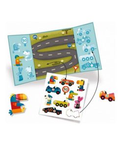 Stickers Repositionnables Les Voitures - Vert