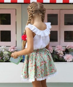 Blouse broderie anglaise AURORE - 'LA FAUTE A VOLTAIRE' - Blanc