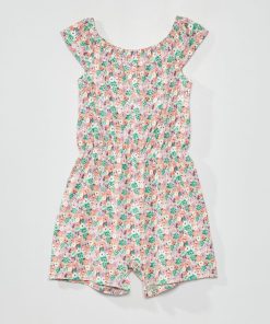Combishort à motif - multicolore