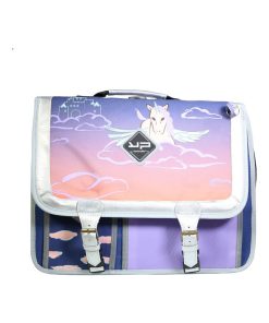 BODYPACK Cartable 41 cm roulettes recyclé Licorne évasion - Violet