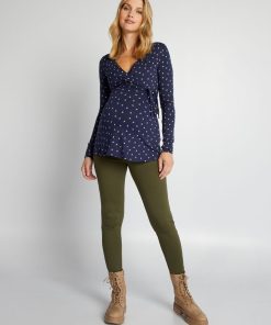 T-shirt grossesse et allaitement - Bleu