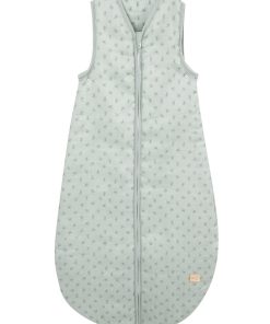 ROBA Organic Gigoteuse Bébé "Lil Planet" - Sac de Couchage D'été - Vert Givré - Vert d'eau