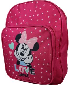 Sac à dos maternelle 31 cm avec poche DS Minnie Rose Bagtrotter - Rose