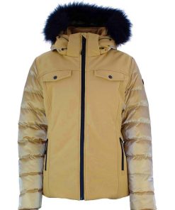 Blouson de ski femme ALTUS - Doré/or