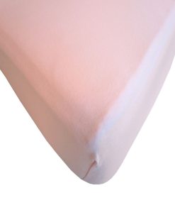 Steff - Drap housse - coton - OEKO-TEX standard 100 - Rose