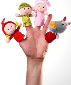 Marionnettes À Doigts Petit Chaperon Rouge - N/A