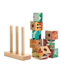 Puzzle 9 cubes en bois : Puzz-Up : Sea - N/A
