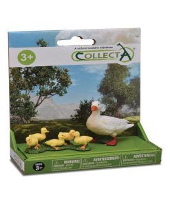 Figurine : canne et ses 5 petits - N/A