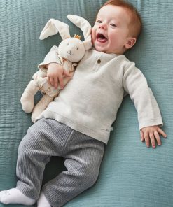 Set pull + jogging cérémonie, beige/gris - Gris