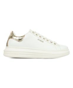 Baskets Guess Vibo - Blanc Doré