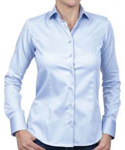 Chemise unie CORRIE - Bleu