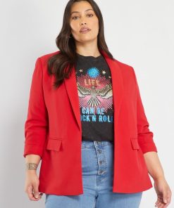 Veste blazer - Rouge