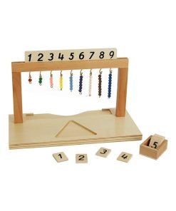 Support pour escalier de perles colorées 1 à 9 - N/A