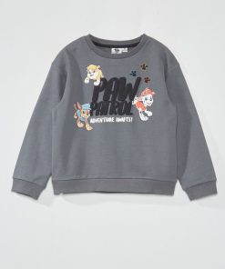 Sweat 'Pat' Patrouille' en coton - Gris
