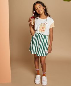 Jupe patineuse en jersey X Taxi Brousse - VERT