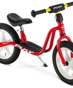 Draisienne rouge avec béquille et pneus gonflables dès 3 ans Puky LR 1 - Rouge