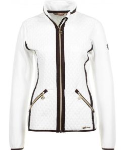 Blouson polaire femme ACLAUDIA - Blanc