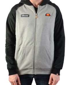 Sweat Capuche Ellesse Enfant Drone FZ Hoody - Gris