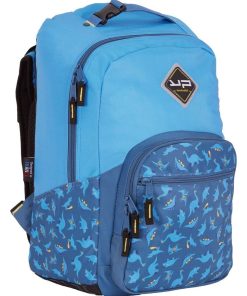 BODYPACK Sac à dos 1 compartiment recyclé Dino bleu - Bleu