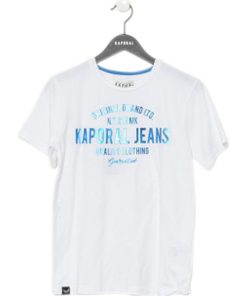 Tee-Shirt Kaporal Enfant Moil Optical White - Blanc