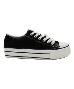 Baskets basses Kebello - Noir Noir