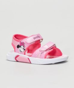 Sandales semelles sport 'Minnie' - rose