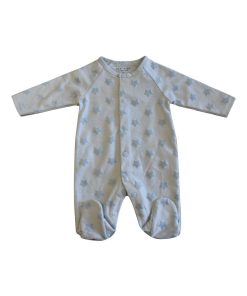 Pyjama Velours Dévoré 'étoilées''doo&bo' - Bleu