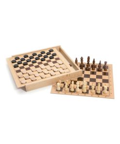 Coffret D Echecs Et De Dames - N/A